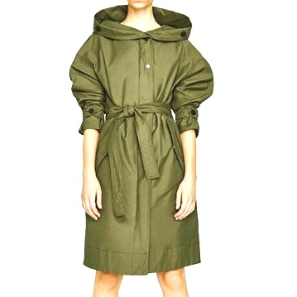 Zara - Long Trench Coat With Hood